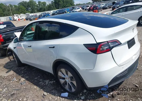 2023 Tesla Model Y Awd/Long Range Dual Motor All-Wheel Drive из США, поврежденный, VIN 7SAYGDEE7PF785948